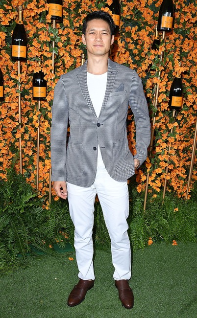 Harry Shum Jr, Veuve Clicquot Polo Classic 2018